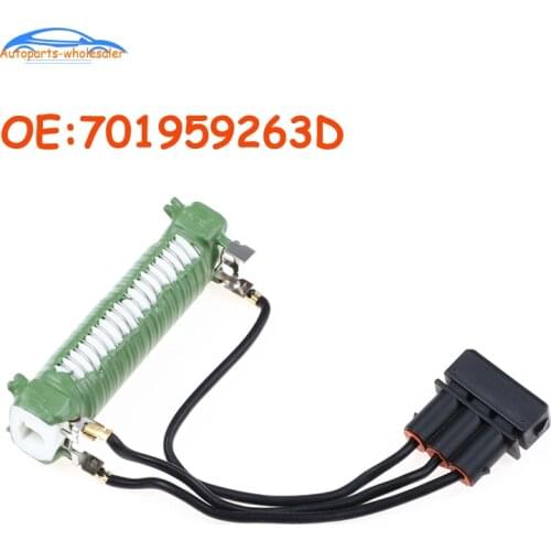 Car accessories 701959263D 701959263B For Seat Alhambra/Volkswagen Sharan Transporter 4 EuroVan Engine Cooling Fan Resistor