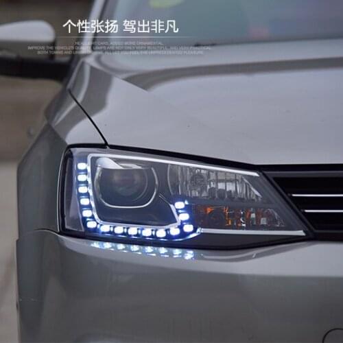 Car Light Assembly for Volkswagen for Jetta MK6 / Sagitar Front Light 2012-2016 LED Headlight LED Headl Lamp