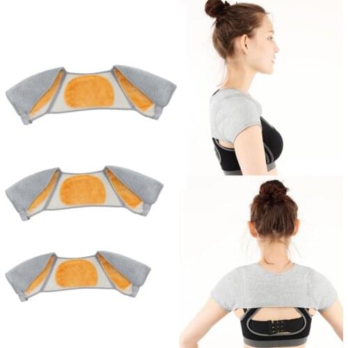 Double Adults Shoulder Brace Strap Support Wrap Protector Effectively Relieve Discomfort Relief Fatigue, Keep Shoulder Warm