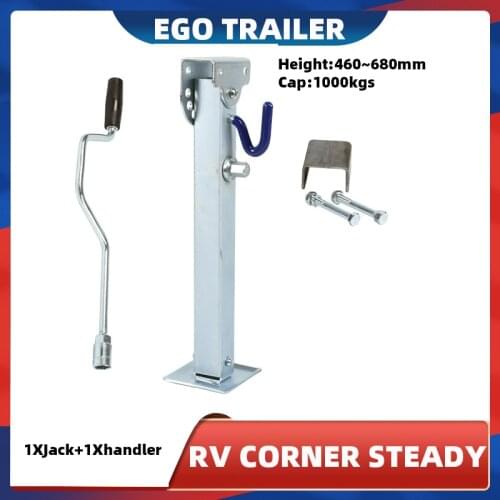 EGO TRAILER stabilser Legs Drop Down Caravan parking legs Motorhome Camping RV Trailer, prop stands 460~680mm Type B