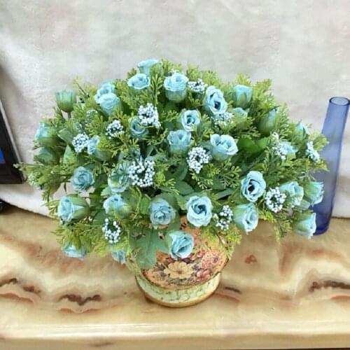 Artificial Pomegranate bud Bouquet of roses assembly artificial flower wedding celebration High-grade flowers hand tied bouquet