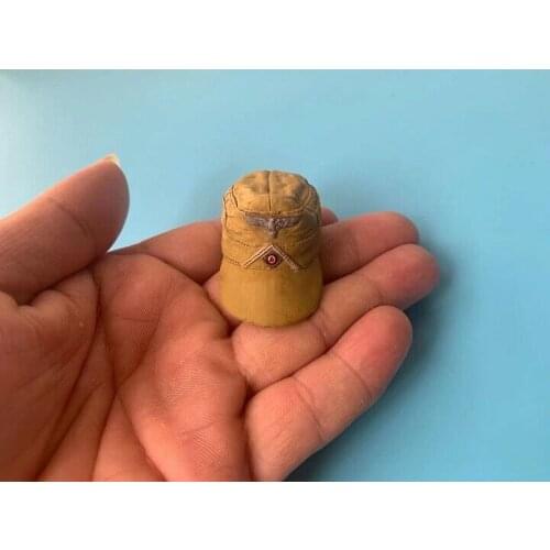 1/6 Scale World War II North Africa German Army Plastic Hat Model for 12" Doll