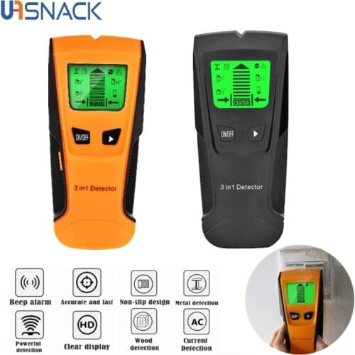 5 In 1 Wall Detector Metal Detector Find Metal Wood Studs AC Voltage Live Wire Detect Wall Scanner Electric Box Finder Gadgets
