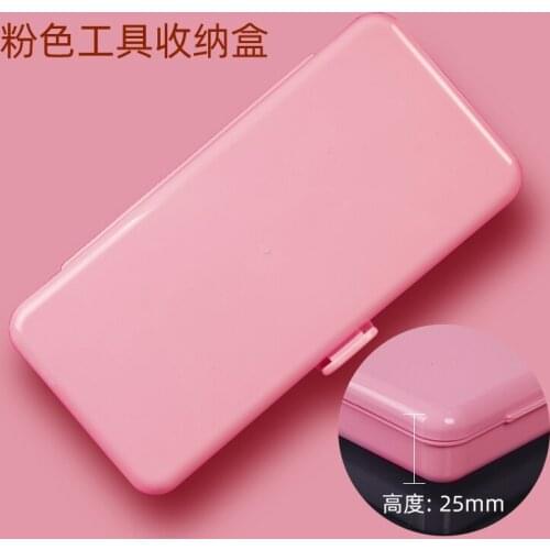 Empty Nail Art Decoration Storage Case Box Nail Glitter Rhinestone Crystal Beads Accessories Container Nail Tool Clear