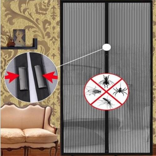 1 Set Summer Anti Mosquito Net Insect Fly Bug Door Curtain Automatic Closing Door Screen Kitchen Curtains 190cm/210cm