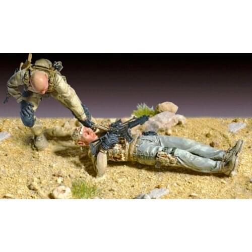 Resin Soldiers Modern Warfare Two 1:35 Resin Soldiers Sand Table Model