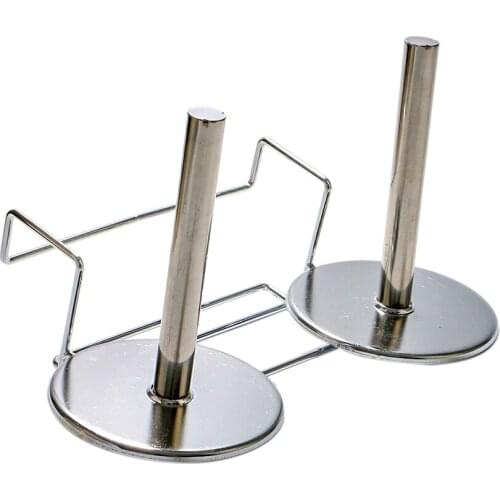 Supermarket Shelf Mounted Bag Roll Rack Scattered Area Roll Stack Bag Display Bracket Hanging Shopping Bag Metal Wall Mounted