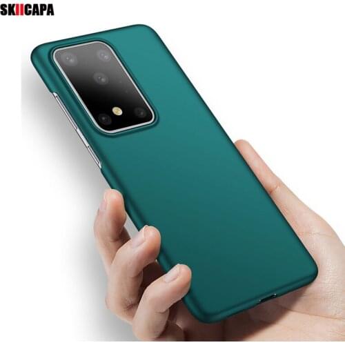 For Samsung Glaxy S20 Ultra Case Luxury Matte Hard PC Cover Case for Samsung S20 Plus Protective schockproof phone cover Shell