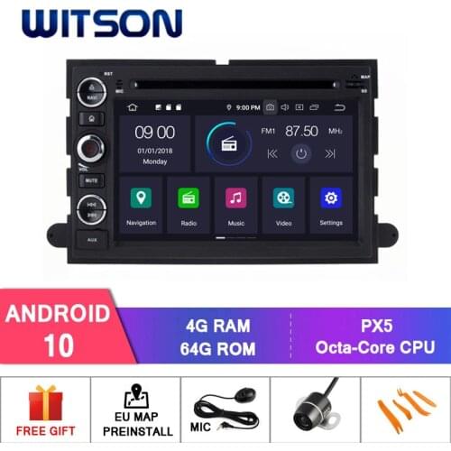 WITSON Android 10.0 IPS HD Screen For FORD F150 Car Multimedia System 4GB RAM+64GB FLASH