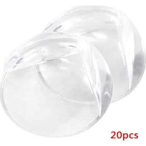 12Pcs/set Baby Safety L Shape Transparent Protector Cover Table Corner Guards Children Protection Furnitures Edge Corner Guards