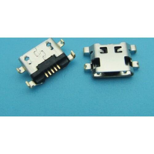 30pcs MINI Micro USB connector DE CARGA For ALCATEL POP 3 OT 5015 5015X 5015D POP3 DOCK CHARGING PORT SOCKET PLUG DOCK