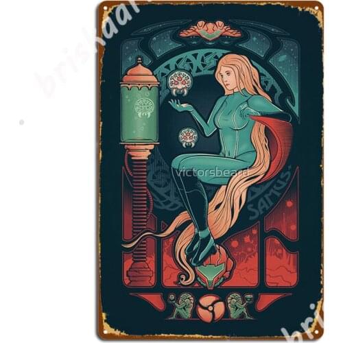 Aran Nouveau Metal Signs Wall Decor Designing Wall Mural Party Tin sign Posters