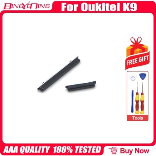 BingYeNing Brand New Quality Volume Power Button Side Key For Oukitel K9 Volume Keys+Fast Shipping