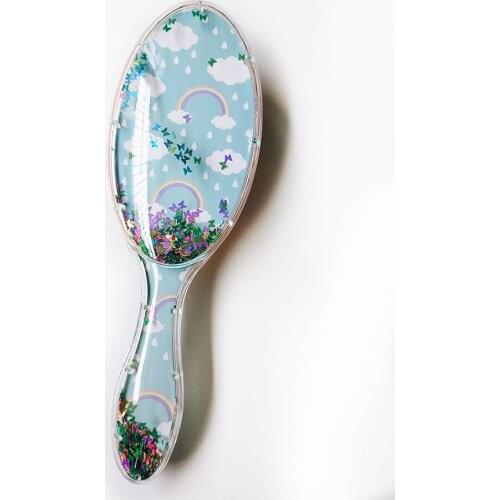 New Kids Comb Anti-Static Massage Combs Cute Cartoon Hair Accessories Baby Girls Princess Plastic Brush Children Hair Care Gift