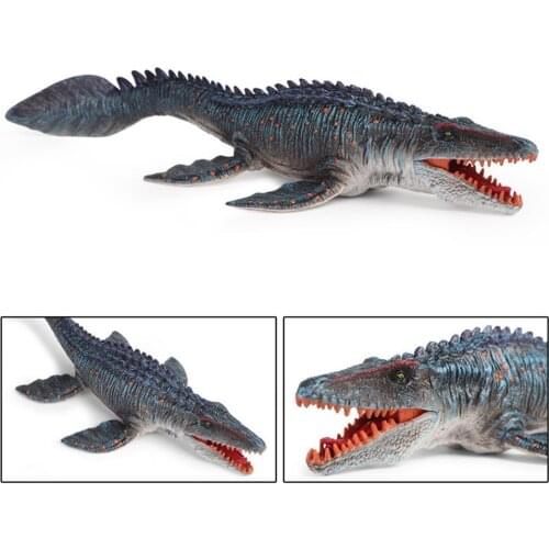 Dinosaur Toy Submarine Mosasaur Liopleurodon Plastic Animal Model Marine Simulation Decoration Dinosaur V7I4