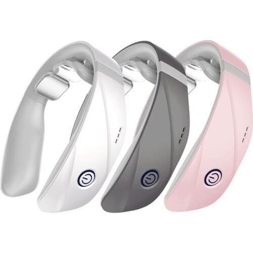 TENS Neck Massager 42°C Heating Massage Low Frequency Magnetic Therapy Pulse Relaxation Pain Relief Tool Health Care