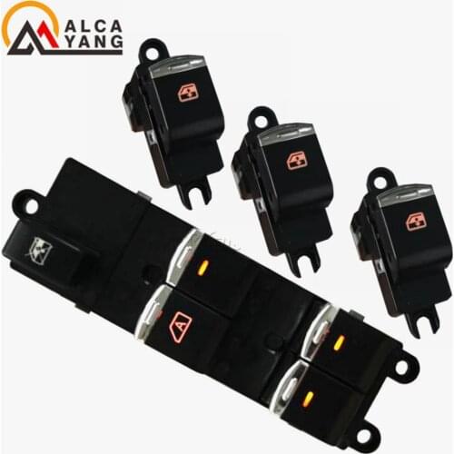 25401-JD001 Chrome Master Electric Power Window Lifter Switch For Nissan Navara D40 2004-2016 For Qashqai J10 2.0 dCi 4WD