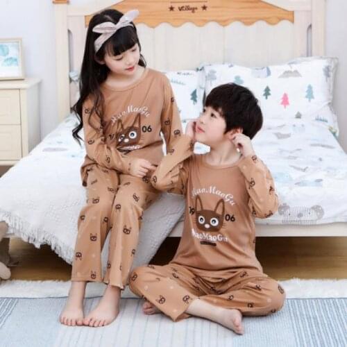 Baby Pajamas Sets Kids Christmas Pajamas Children Sleepwear Boys Girls Halloween Pyjamas Pijamas Cotton Nightwear Kids Clothes