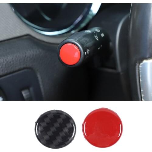 Fit for Ford Mustang 2010-2014 ABS Turn Signal Lamp Windshield Wiper Switch Lever Trim Decorative Cover Car Accessories