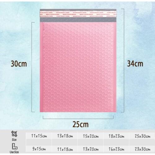 Pink Bubble Envelope Bag Shipping Bags Poly Mailer Postage Bags Padded Envelopes for Lined Mailing Bag Packaging Bags Organizer