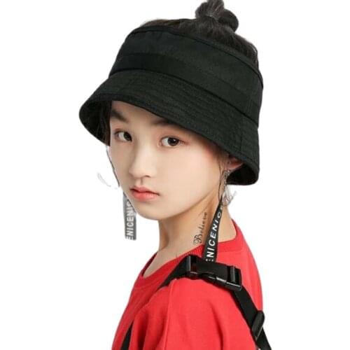 Childrens Hats summer cotton empty caps new girl fisherman hats outdoor awning boys hats wholesale