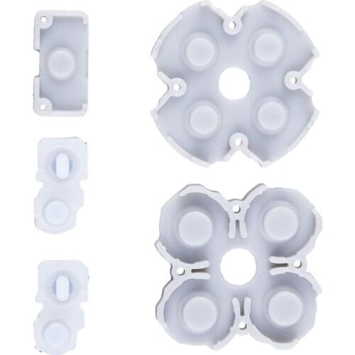 Silicone Conductive Rubber for PS5 Controller Adhesive Button Pad Keypad Accessories