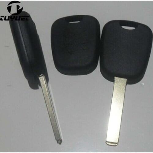 Transponder Key Shell for Peugeot 307 Without Groove VA2 Blade Car Key Blanks Case