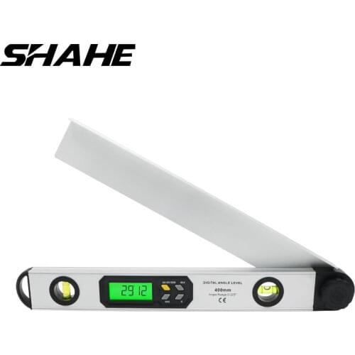 SHAHE Digital Protractor Spirit Level Angle Finder 0~225° Digital Display Inclinometer Angle Ruler Level Measuring Gauge