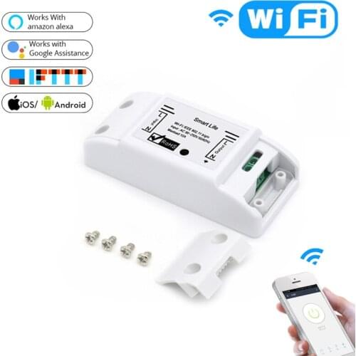 DIY WiFi Smart Universal Breaker Timer Switch Wireless Remote Control Smart Home Automation for Alexa Google Voice control