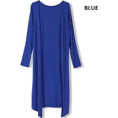 Women Spring Cardigan Casual female Long outwear 15 colors Crochet Long sleeve Knitted Tops Ladies long Sweaters plus size M-4XL