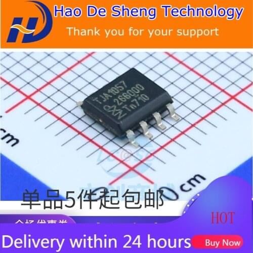 10PCS/LOT TJA1057 TJA1057T SOP8 CANTransceiver Interface and Connection Wire IC New Original In Stock