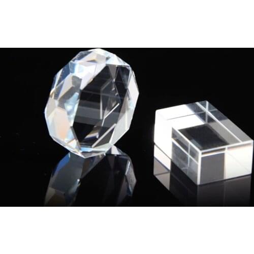 30x20x11.80mm N-BK7 Cube Beam Glass Lens and 30x12mm Manufacturers Advantage Wholesale Decoration Glass Prism for Sale