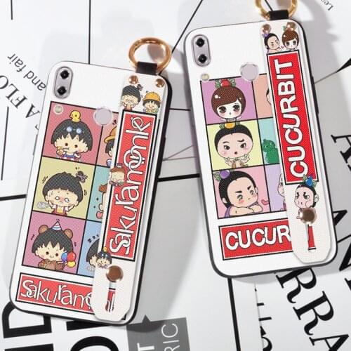 3D Relief Floral Phone Case For Asus Zenfone Max Pro M2 ZB631KL Anime Gourd doll Frosted cover For Asus 5 5Z ZE620KL ZS620KL