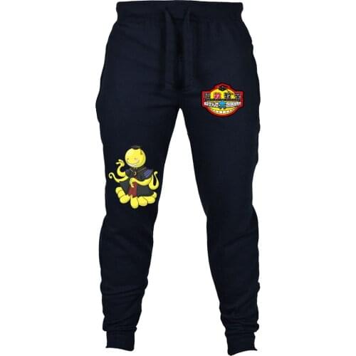Anime Ansatsu Kyoushitsu Sweatpants cosplay costumes pants cotton Mens casual comfortable straight Pants Cosplay Joggers