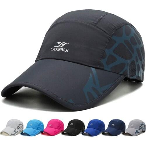 Fashion Summer Outdoor Sport Breathable Quickdrying Men Womens Baseball Cap Climbing Cycling Travel Fishing Hiking Sun Hat A161