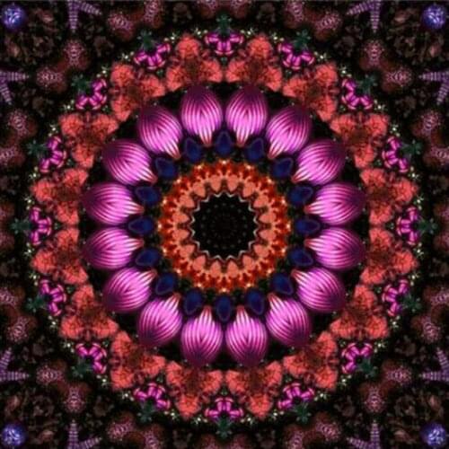 DIY 5D Diamond Round drill painting Crystal Picture Summer tea flower Diamond Embroidered painting living home decoration art