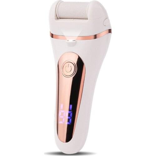 Electric Foot File Grinder Pedicure Device LED Display Exfoliator Removal USB Rechargeable Callus Remover Feet Care for Lady