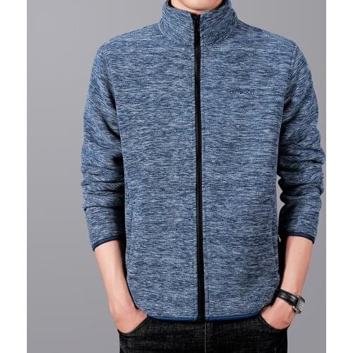 Polar Fleece Jacket Coat Top Windbreaker For Spring Autumn Winter Outdoor Sports Windproof Classic Fit Hiking Camping KK3135