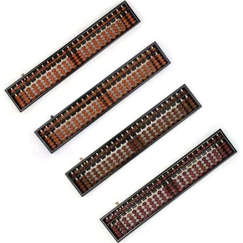 K1AA Portable Chinese 23 Digits Column Abacus Arithmetic Soroban Calculating Counting Math Learning Tool for Children