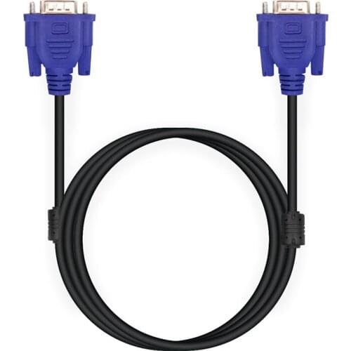 VGA Cable HD 15 Pin Male To Male VGA Extension Cable Cord For Computer PC Laptop Notebook Projector LCD Monitor