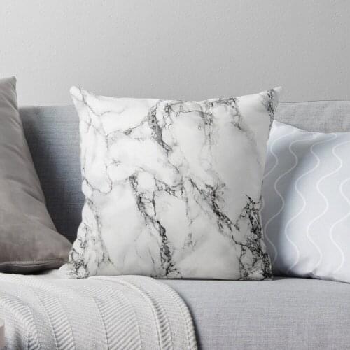 Marble Polyester Decor Pillow Case Home Cushion Cover 45*45cm