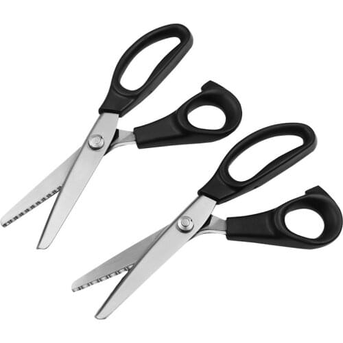 Sewing Dressmaking Tailor scissors Shear Pinking Scissor Leather Handicraft Upholstery Tool Sewing Accessories fabric scissors