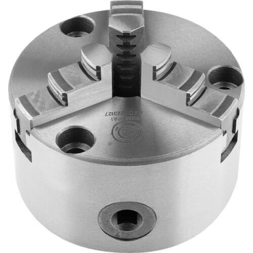 Front Mount 3" 3 Jaw Lathe Chuck K11-80 K11 80 80mm Manual Chuck Self-centering Lathe Parts diy metal lathe lathe accessories