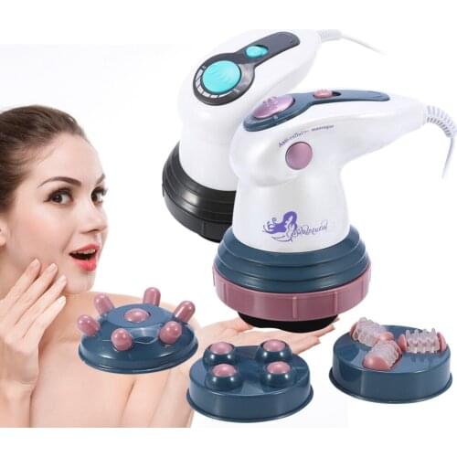 Full Body Slimming Shaper Massager Anti Cellulite Infrared Vibration Electric Fat Burn Massage Roller Weight Loss Beauty Machine