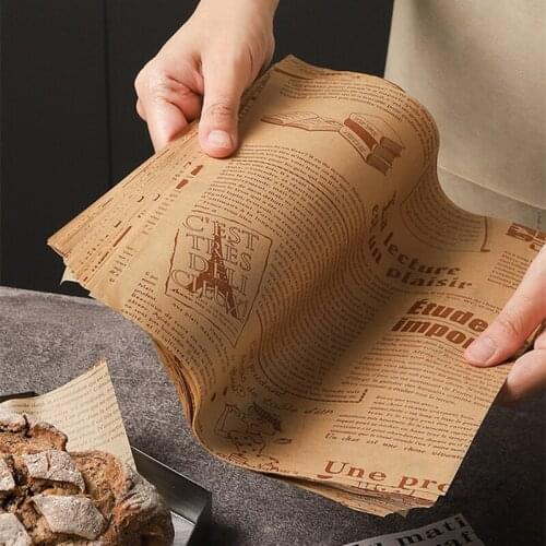 S/L Brown Butcher Oil Paper Natural Food Grade for BBQ Brisket Smoking Wrapping Meats Baking Kitchen Sandwich Snack Bread