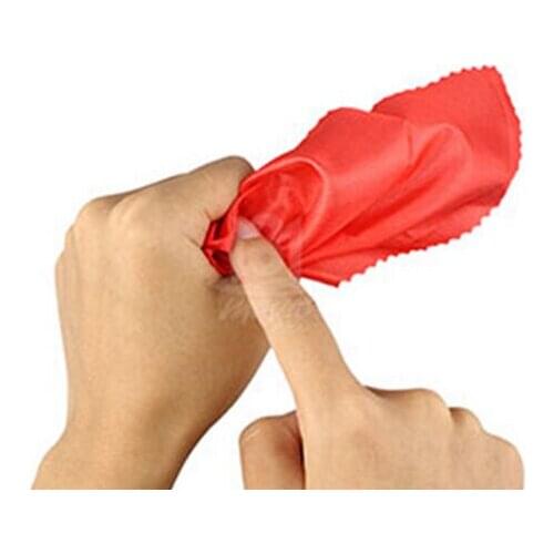 Hight Quality Scarf Disappear Imulation Finger Magic Props Tricks Stage Perfrom T