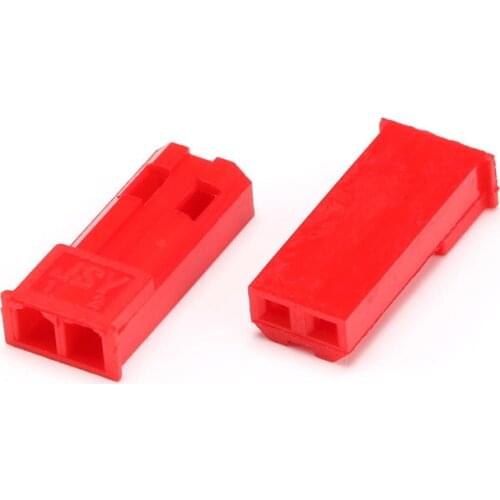 100pcs JST-2P male and female to plug-in shell male and female reed copper to plug-in lock connector with 2.54mm pitch connector