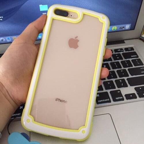 Rootgo Impact Chowill Candy Colors Phone Case For iPhone11 XSmax XR 6s 7P 8plus X/XS SE2020 Heave Duty Shell Body Protection