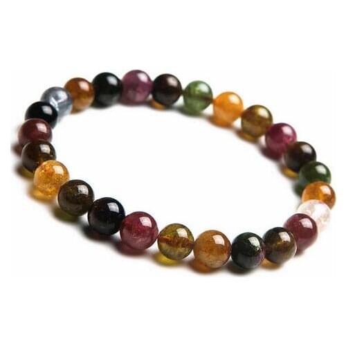 10mm Natural Red Rabbit Hair Rutilated Quartz Crystal Beads Bracelet AAA