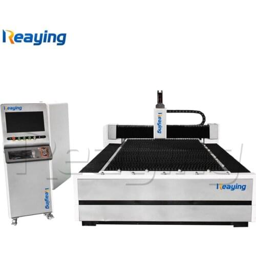 CNC Metal Plates 500W 750W 1000W Fiber Laser Cutting Machine With RAYCUS Fiber Laser Source